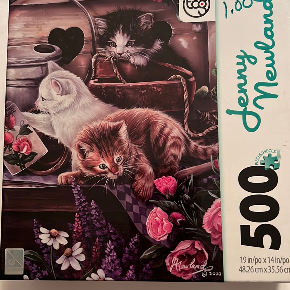 Sure-Lox 500 large piece jigsaw puzzle